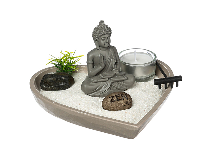 atmosphera-heart-shaped-zen-garden-ornament-3-assorted-colours