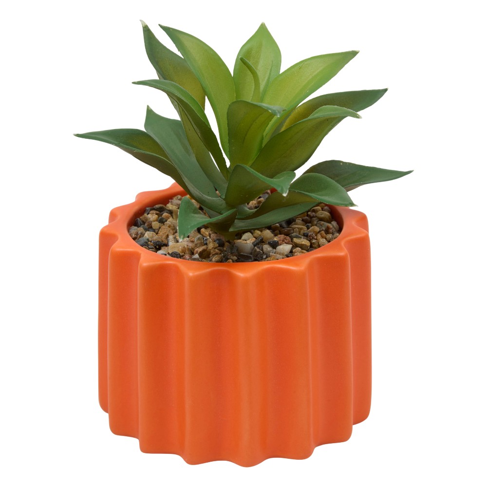 atmosphera-small-artificial-plant-flow-indoor-16-cm-3-assorted-colours