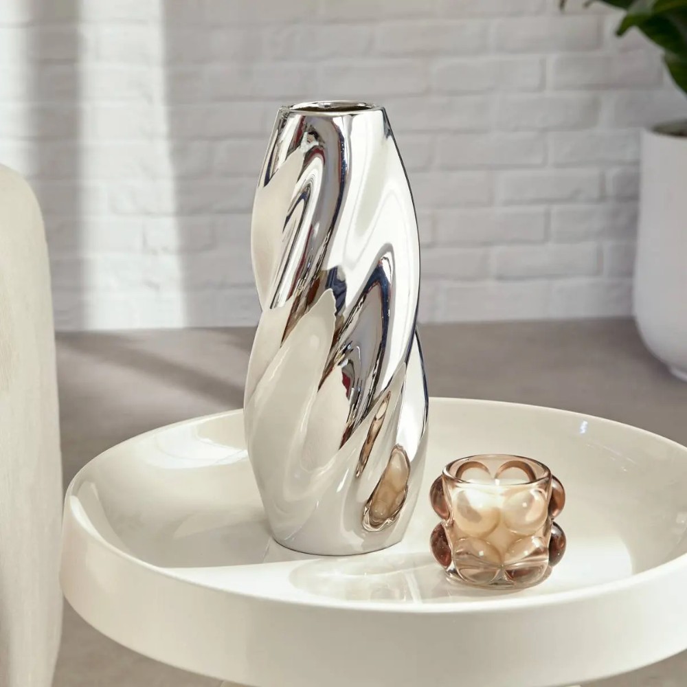 atmosphera-vase-sky-twisted-silver-28-cm