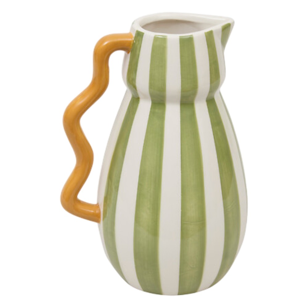 atmosphera-cheri-ceramic-vase-with-handle-21-5-cm-assorted-colours