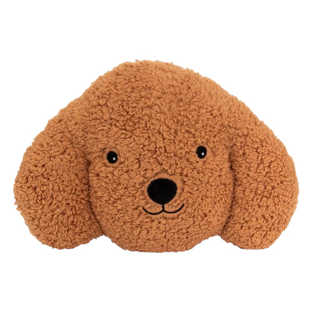 atmosphera-cushion-dog-face-for-kids-brown-36-cm-x-24-cm