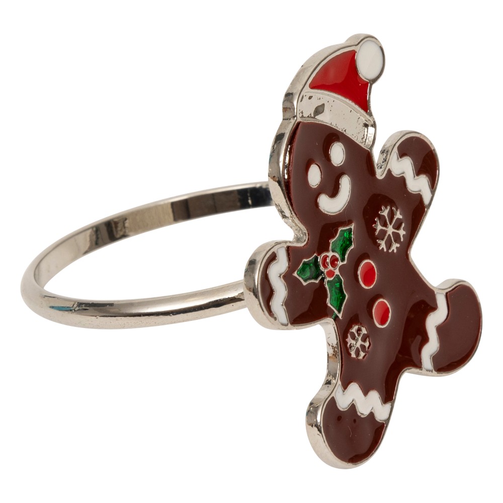 atmosphera-christmas-napkin-rings-gingerman-x-2-pcs-