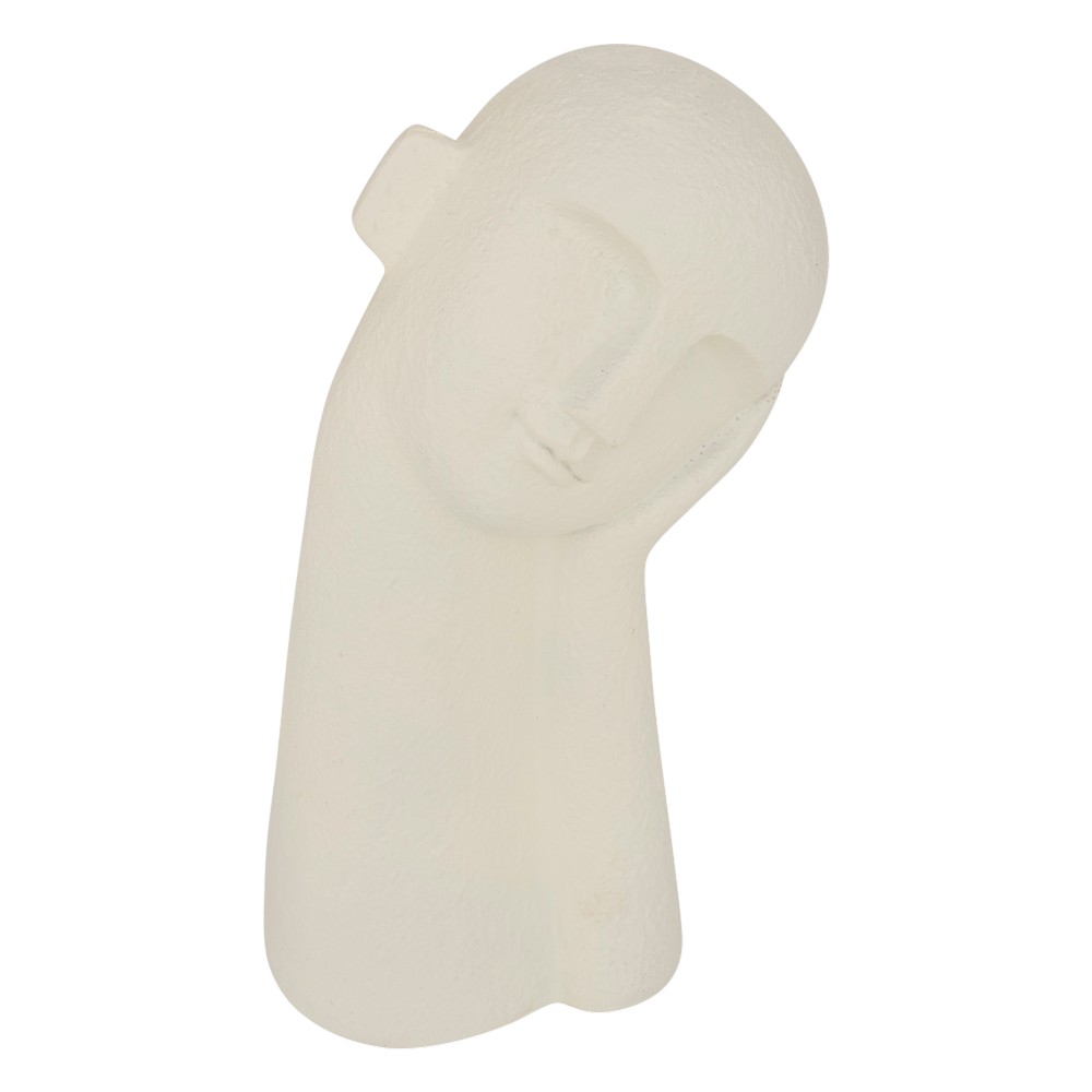 atmosphera-decorative-ornament-face-wonj-h-24-5-white