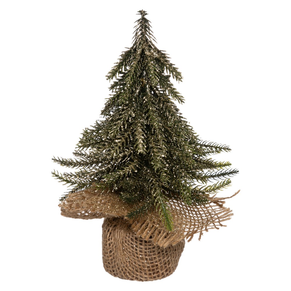 atmosphera-christmas-decoration-christmas-tree-on-wooden-base-20-cm-3-assorted-designs