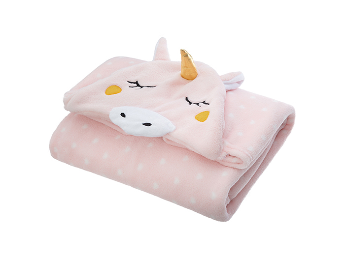 unicorn-design-blanket-with-hood-for-children-100-x-140-cm