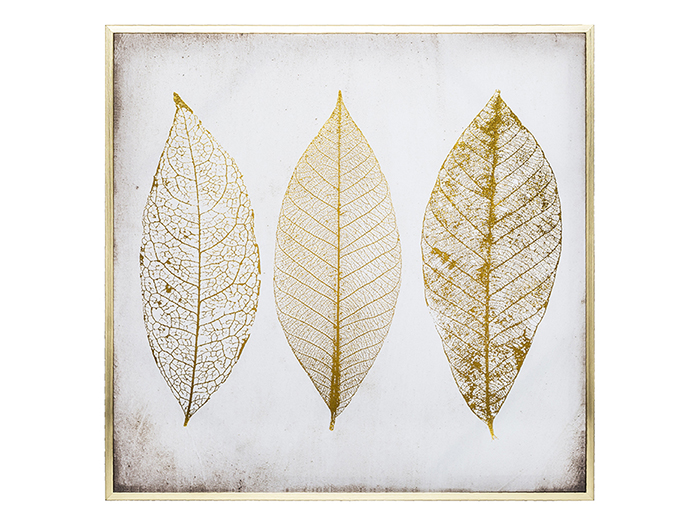 atmosphera-foil-leaf-design-canvas-58-x-58-cm-gold