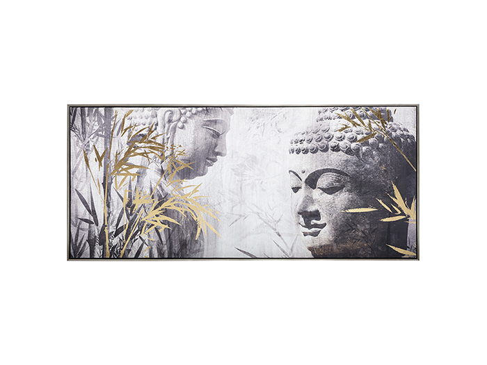 atmosphera-buddha-foil-print-canvas-frame-115cm-x-55cm
