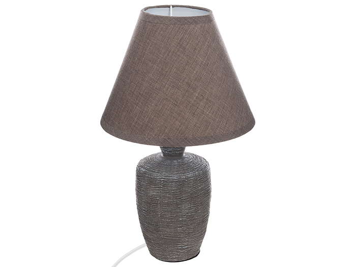 atmosphera-ceramic-table-lamp-with-shade-e14-3-assorted-colours