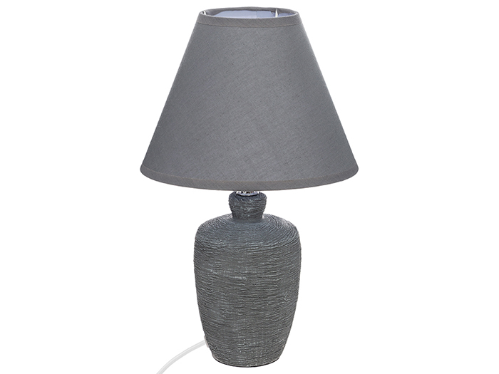 atmosphera-ceramic-table-lamp-with-shade-e14-3-assorted-colours