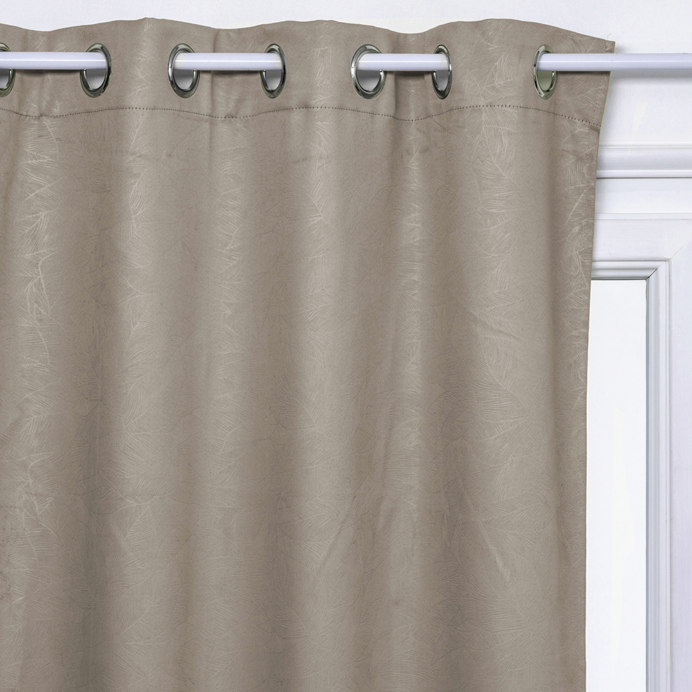 atmosphera-leaves-embossed-design-blackout-curtain-linen-beige-140cm-x-260cm