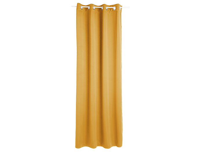 atmosphera-ochre-yellow-black-out-curtain-140cm-x-260cm