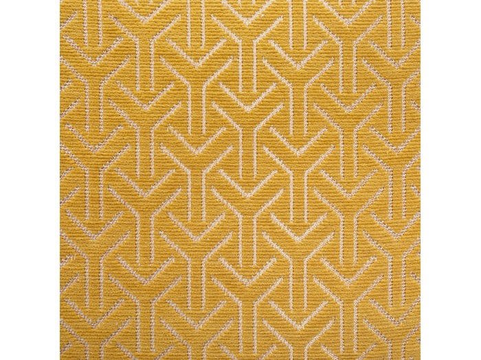 atmosphera-geo-design-square-cushion-cover-ochre-yellow-40cm-x-40cm
