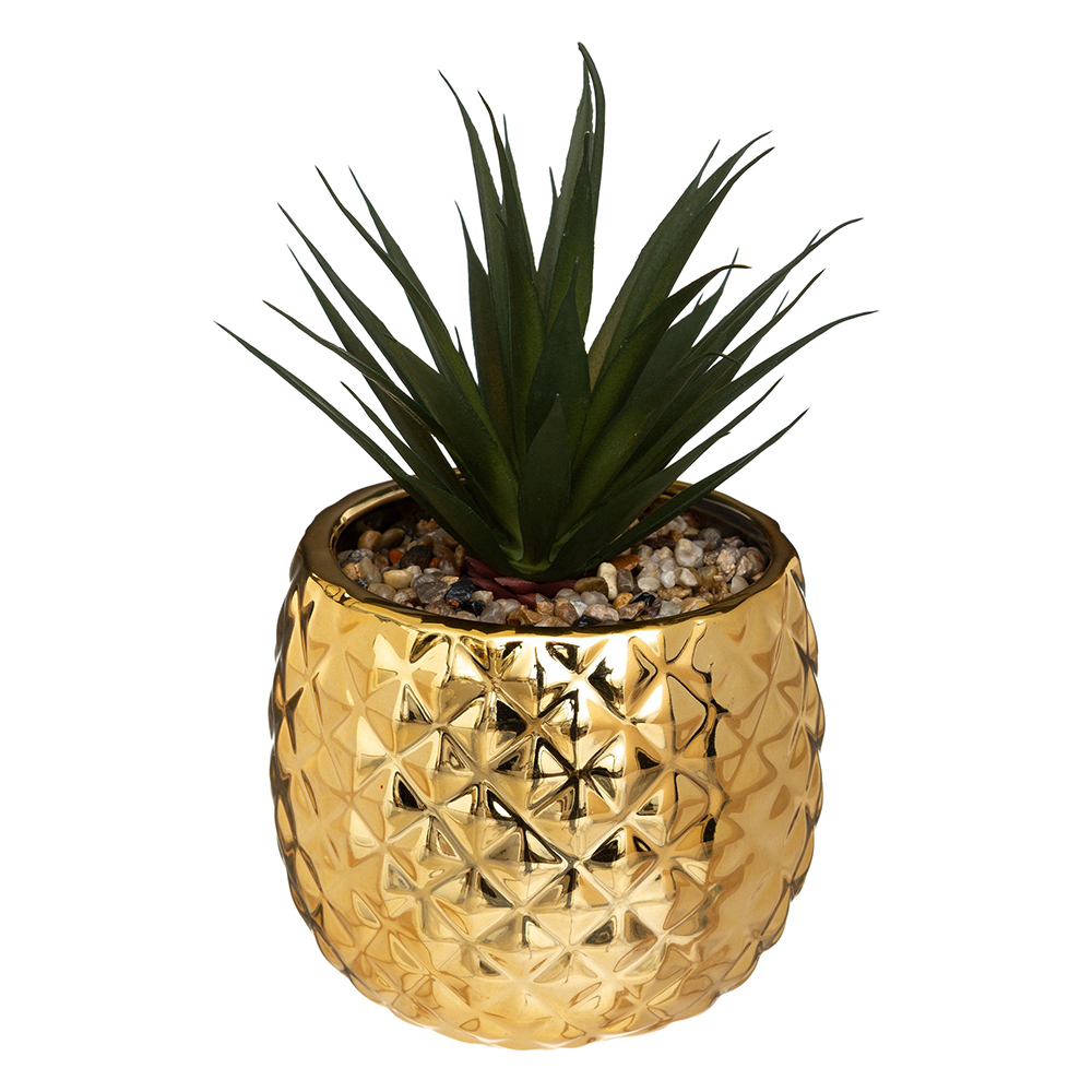 atmosphera-artificial-pineapple-plant-in-stone-pot-3-assorted-colours