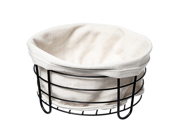 bistro-round-metal-and-textile-basket-in-white-25-cm