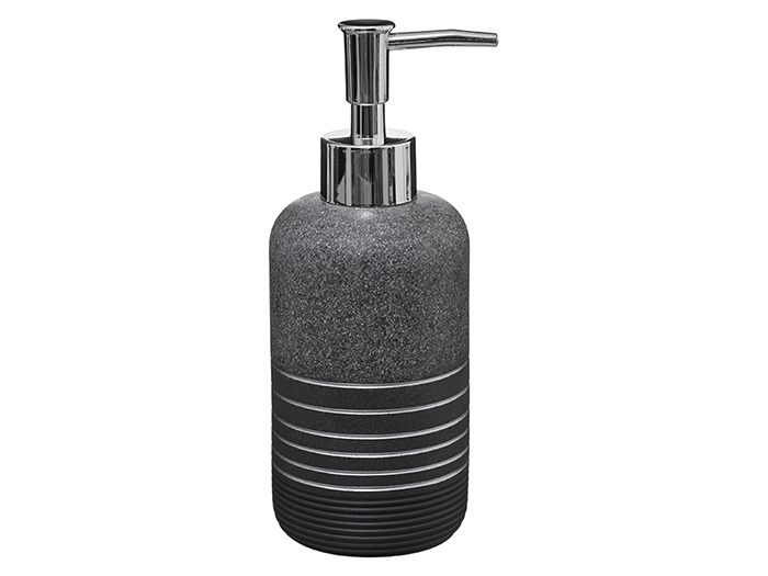5five-grey-and-silver-liquid-soap-dispenser-6-5cm-x-20cm