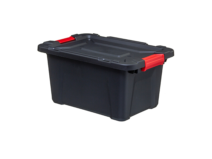 black-storage-box-with-locking-lid-30l-53-5cm-x-26-8cm