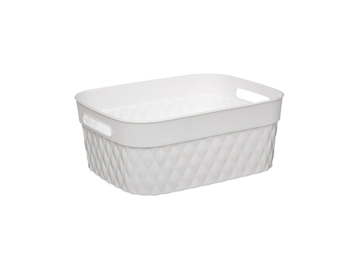 5five-disco-white-storage-basket-5l-27-5cm-x-22cm-x-11cm