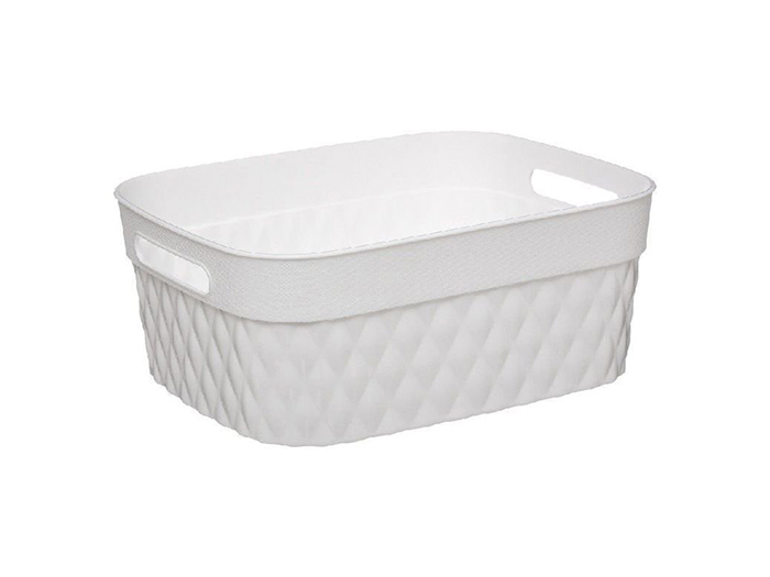 5five-disco-white-storage-basket-8-5l-33cm-x-26cm-x-13cm