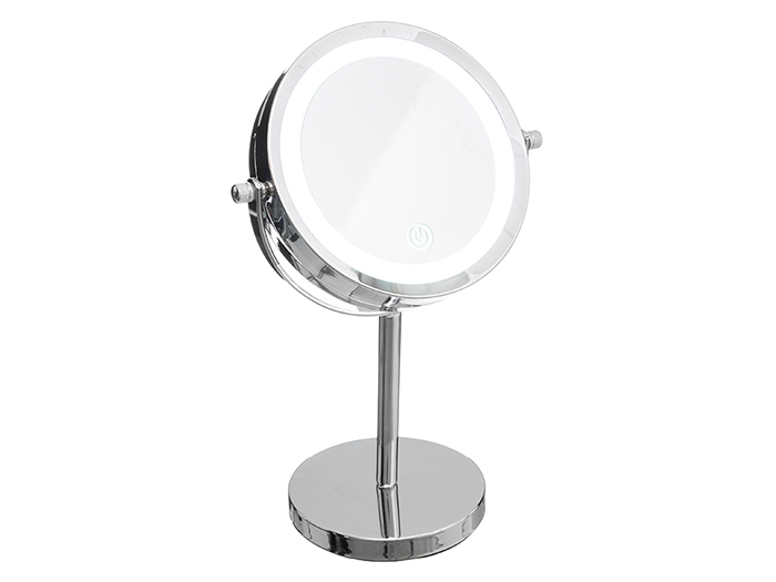 led-round-mirror-on-stand
