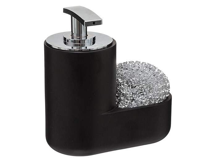 kitchen-caddy-with-liquid-soap-dispender-and-sponge-in-black