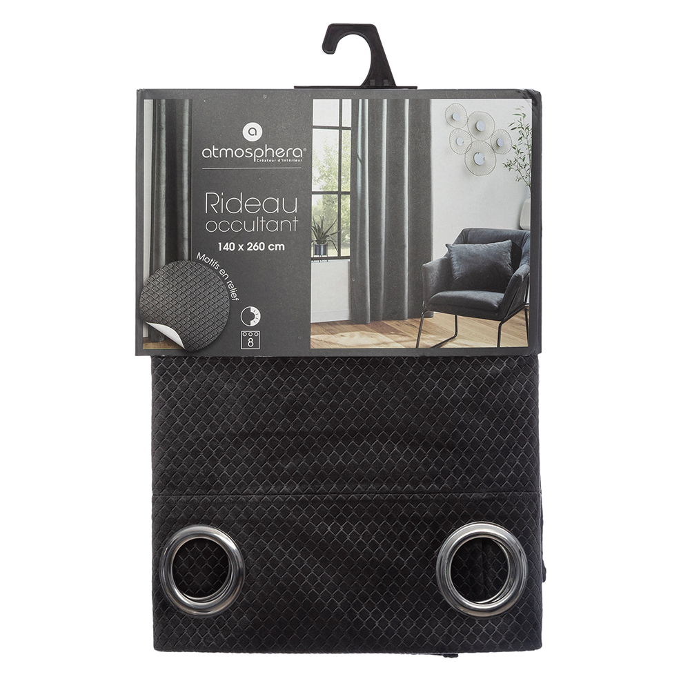 atmosphera-otto-velvet-blackout-curtain-grey-140cm-x-260cm