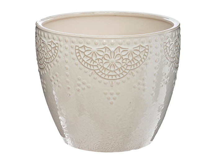gres-ceramic-round-flower-pot-glazed-ivory-17-cm