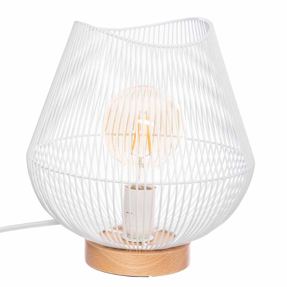 atmosphera-jena-steel-table-lamp-white-e27