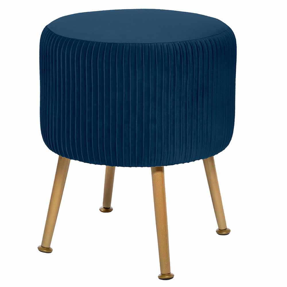 atmosphera-solaro-velvet-side-stool-blue-35cm