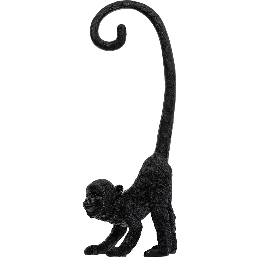 atmosphera-tiago-polyresin-monkey-figurine-black-41cm