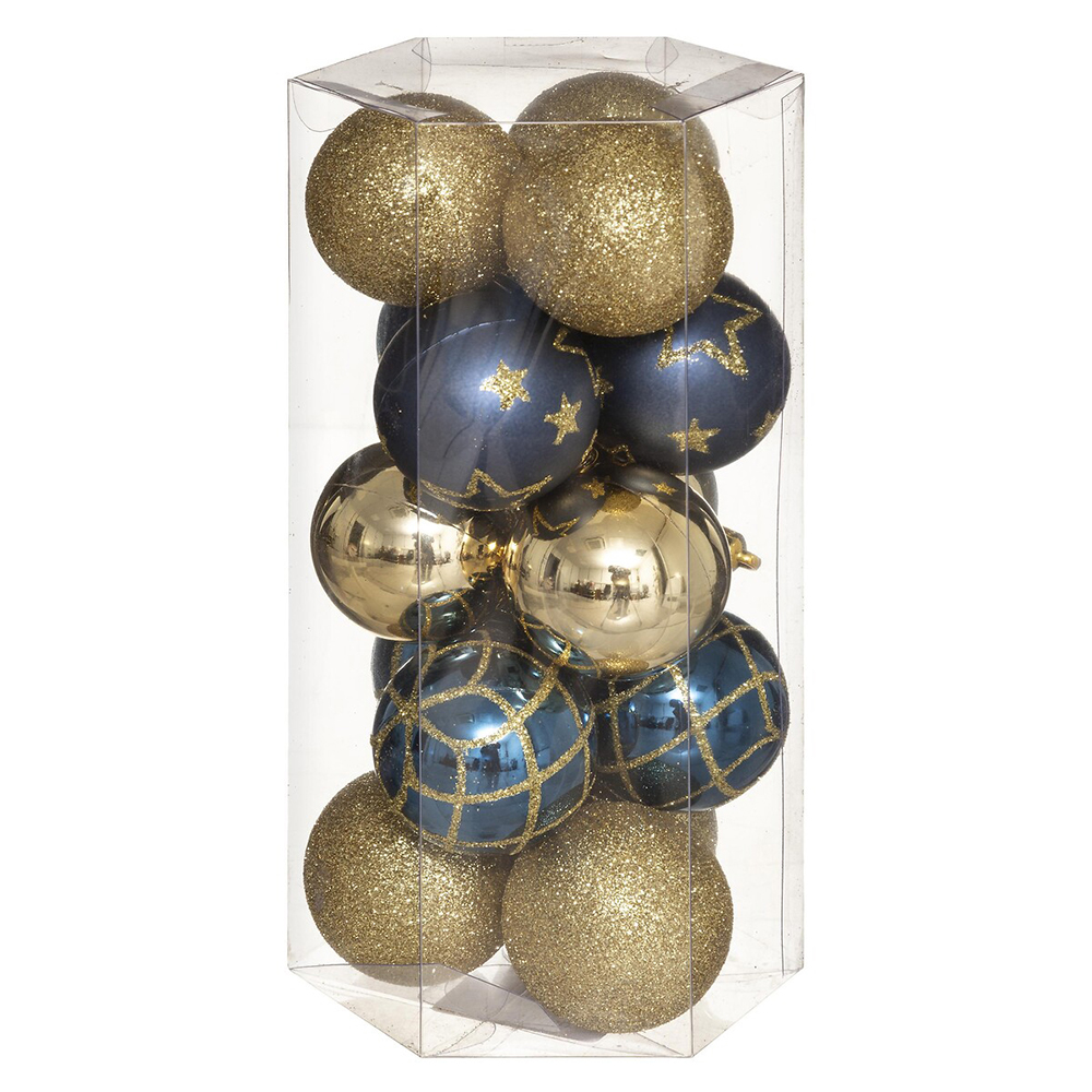 atmosphera-christmas-baubles-set-of-15-pieces-5cm-blue-gold