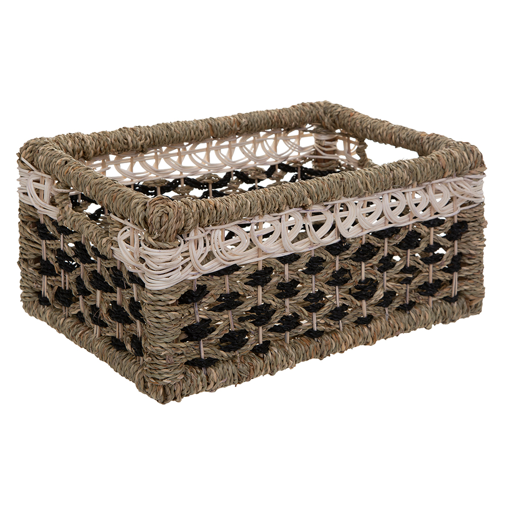 atmosphera-enrico-natural-reed-rectangular-basket-small