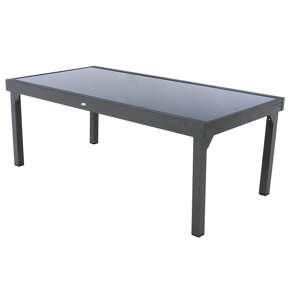 hesperide-piazza-extending-glass-metal-outdoor-table-grey