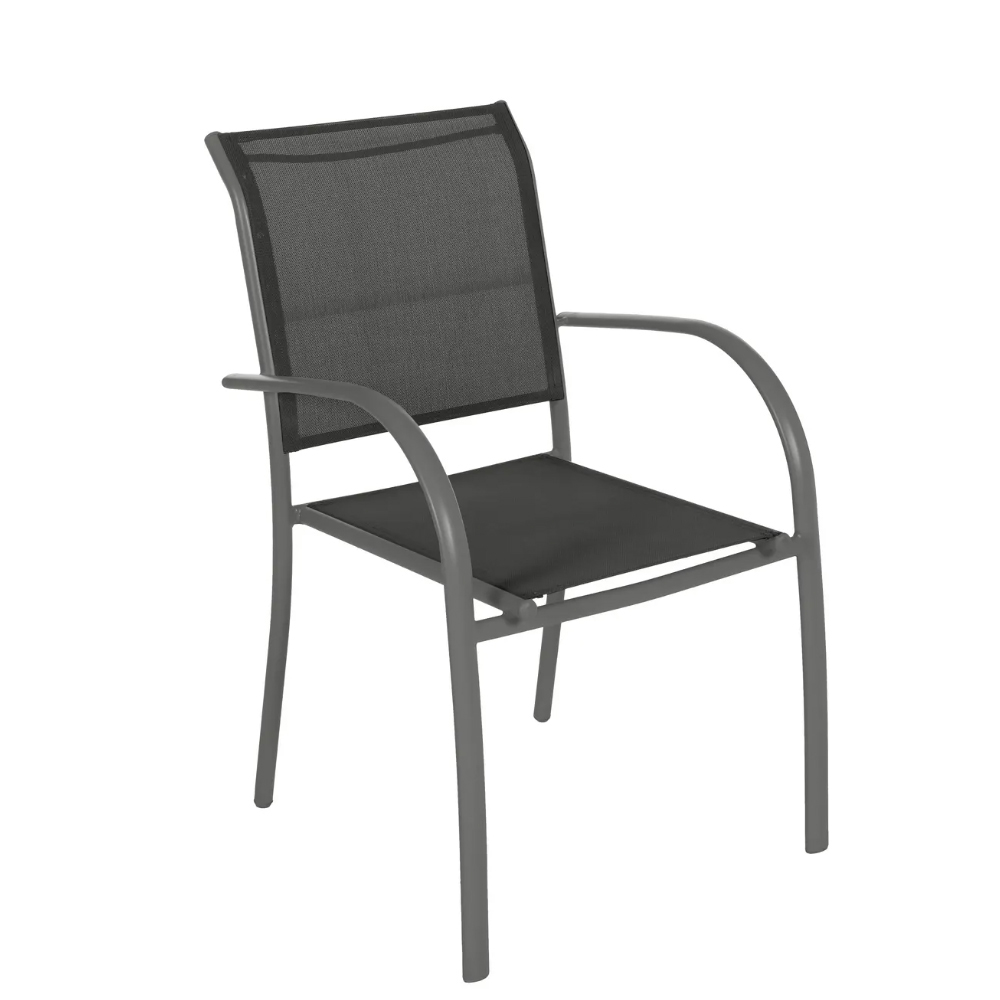 hesperide-piazza-aluminium-outdoor-armchair-light-grey-dark-grey