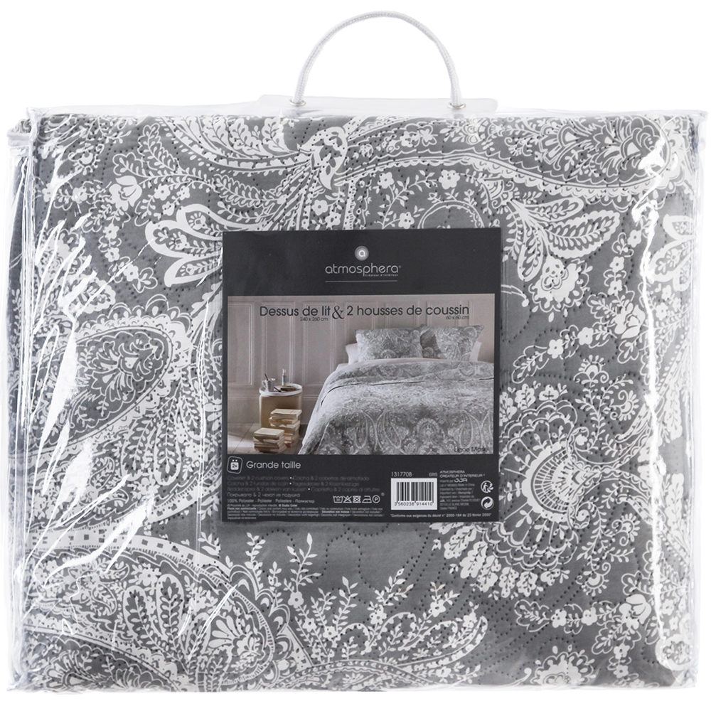 atmosphera-marie-bedspread-set-light-grey-240cm-x-260cm