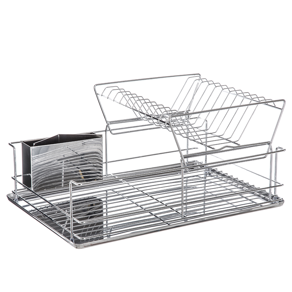 5five-stainless-steel-dish-drainer-plate-rack-silver