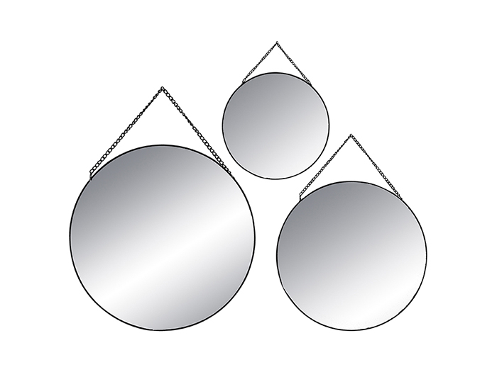 black-round-metal-mirror-set-of-3-pieces-20cm-25cm-30cm
