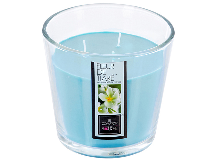 atmosphera-tiara-flower-glass-candle-light-blue-500-grams