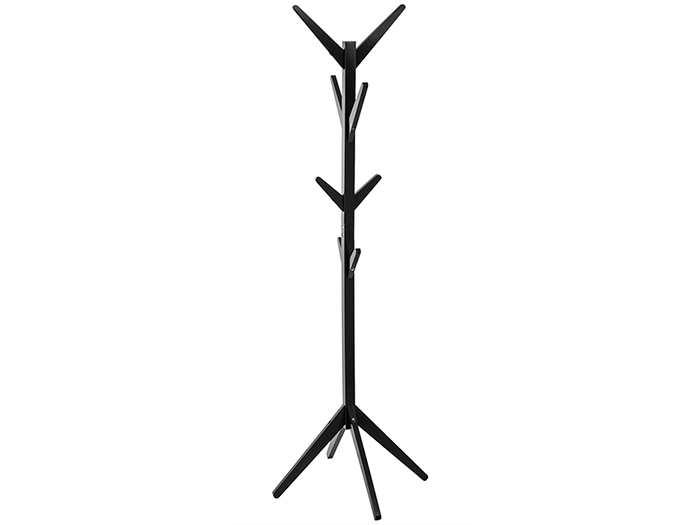 5five-wooden-8-hooks-coat-hanger-black-173cm