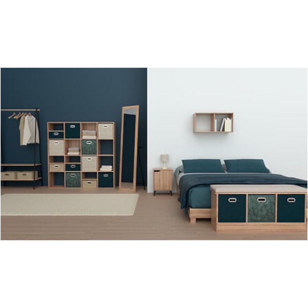 beige-foldable-fabric-storage-box-31cm-x-31cm