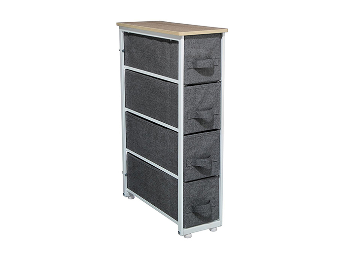 fabric-4-drawer-narrow-chest-grey-20cm-x-48cm-x-74cm-380