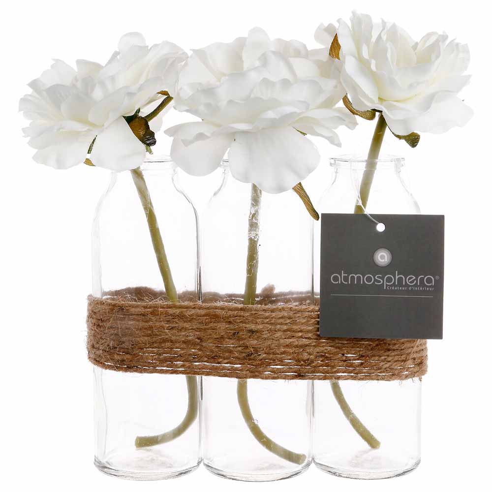 atmosphera-artificial-roses-in-glass-bottles-set-of-6-pieces