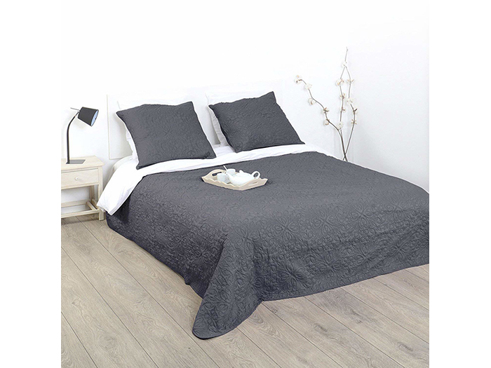 atmosphera-arabesque-bedspread-with-2-pillow-cases-grey-240cm-x-260cm