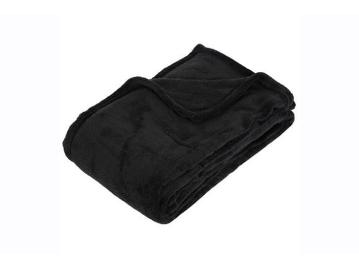 black-microfibre-plaid-blanket-150cm-x-125cm