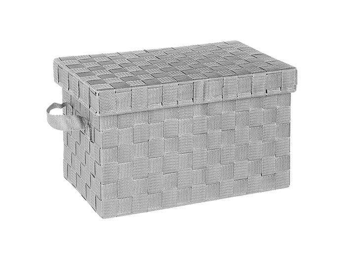 polypropylene-storage-basket-with-lid-light-grey-35cm-x-22-5cm-x-21-5cm