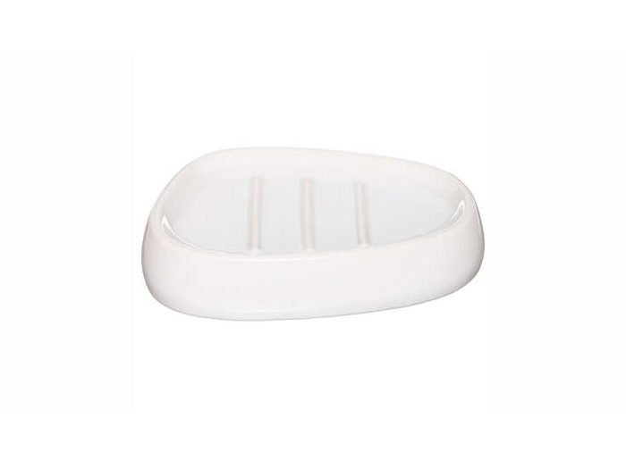 5five-galet-ceramic-soap-holder-white-12cm