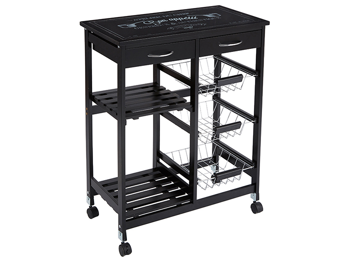 kitchen-trolley-with-glass-top-and-wheels-in-black