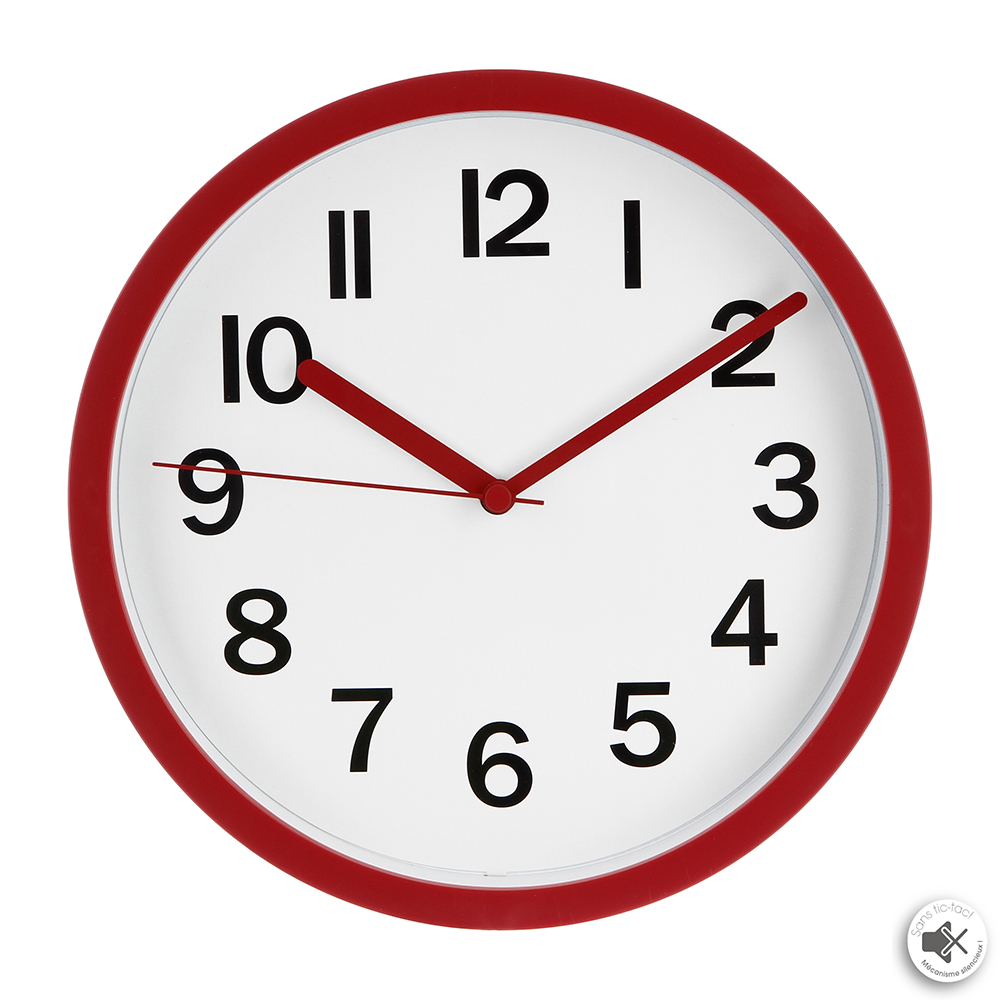 atmosphera-plastic-clock-loly-4-assorted-colours-d22