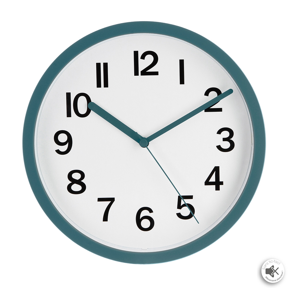 atmosphera-plastic-clock-loly-4-assorted-colours-d22