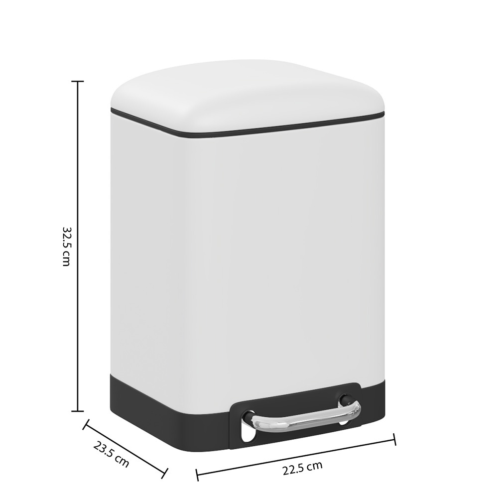 5five-ariane-pedal-waste-bin-with-soft-close-white-6l