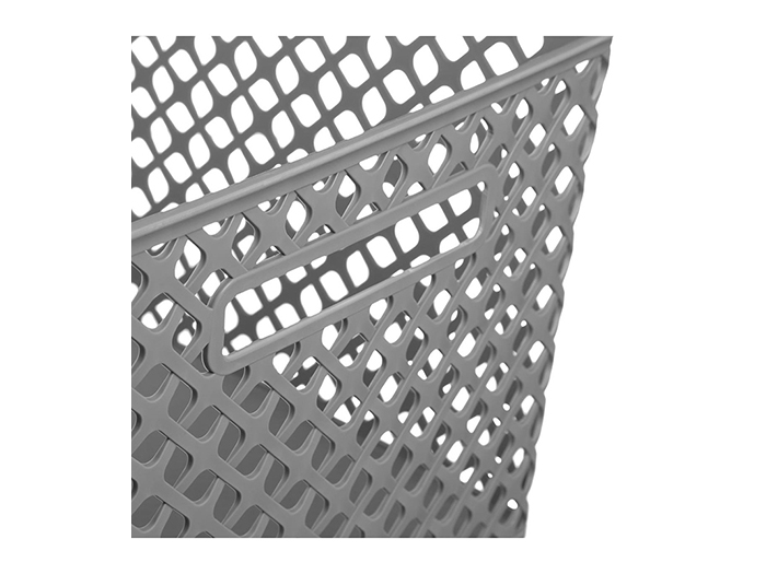 folk-grey-perforated-storage-basket-37-cm